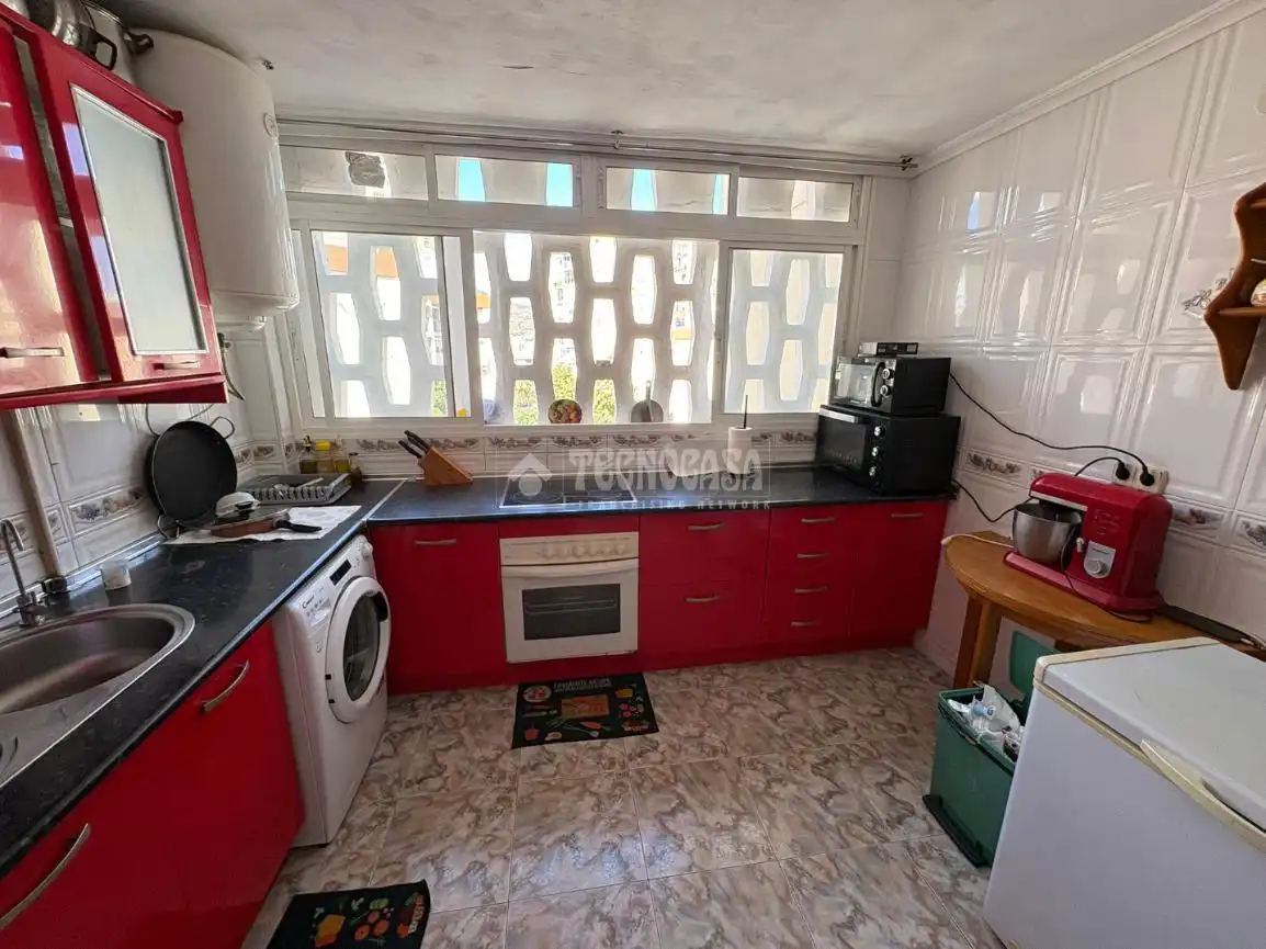 Cuina de Pis en venda en Málaga amb Aire condicionat i Terrassa