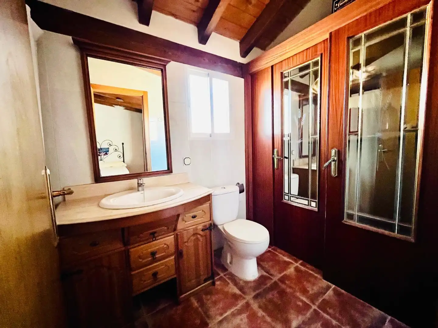 Bathroom of Houses for sale in Aspe  with Terrace, Swimming Pool and Furnished