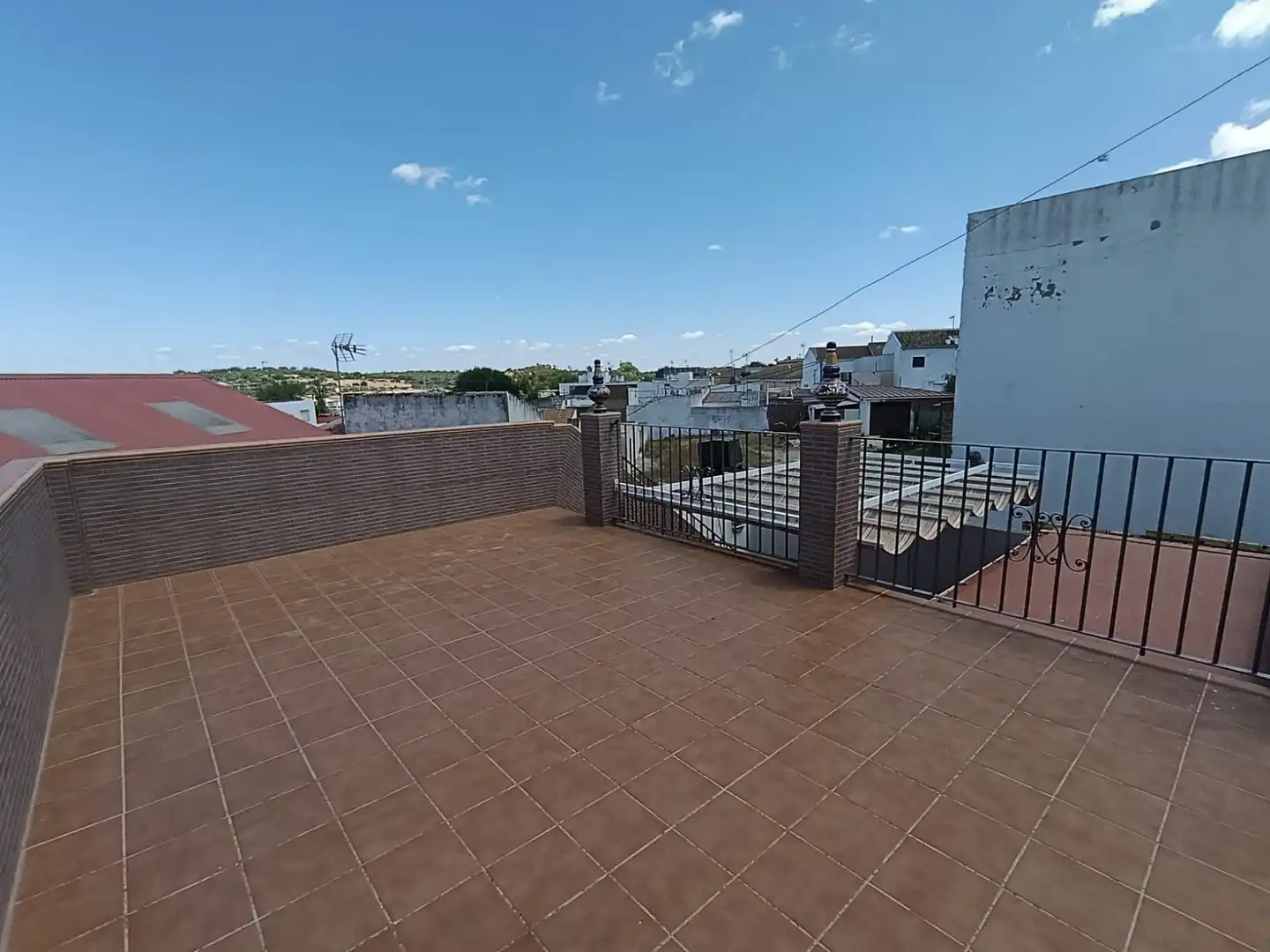 Terraza de Casa o chalet en venta en Castilblanco de los Arroyos con Aire acondicionado