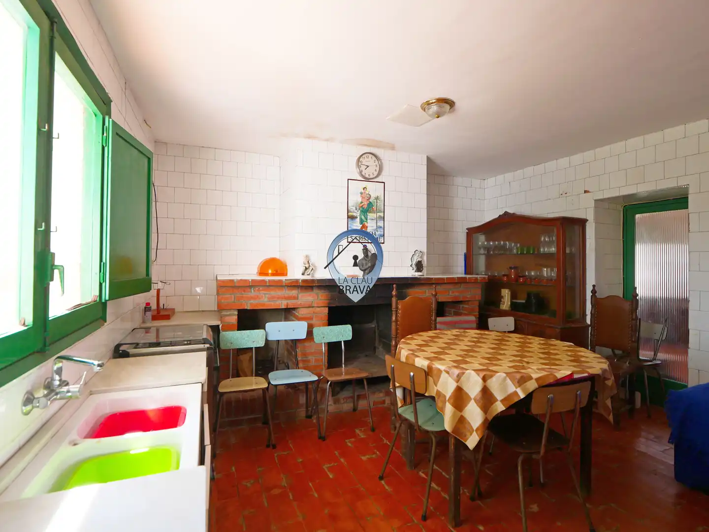 Küche von Country house zum Verkauf in Bescanó mit Heizung, Privatgarten und Terrasse