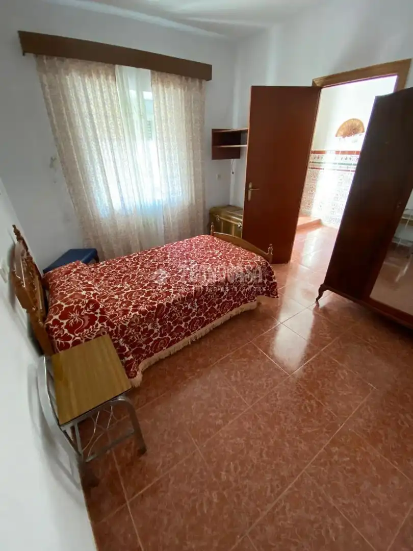 Dormitori de Casa adosada en venda en Esparragalejo amb Calefacció
