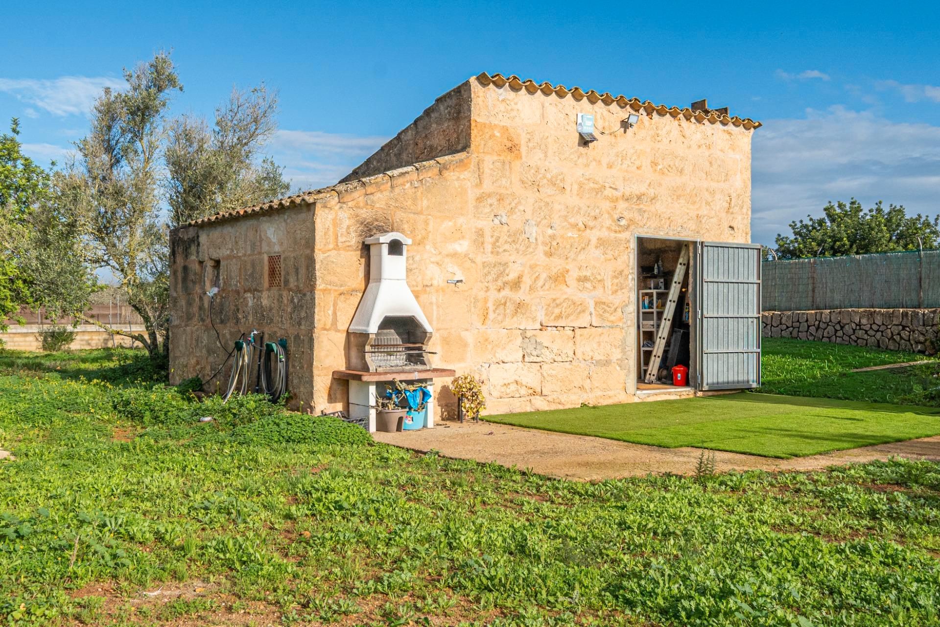 Garden of Country house for sale in Algaida  with Terrace and Furnished