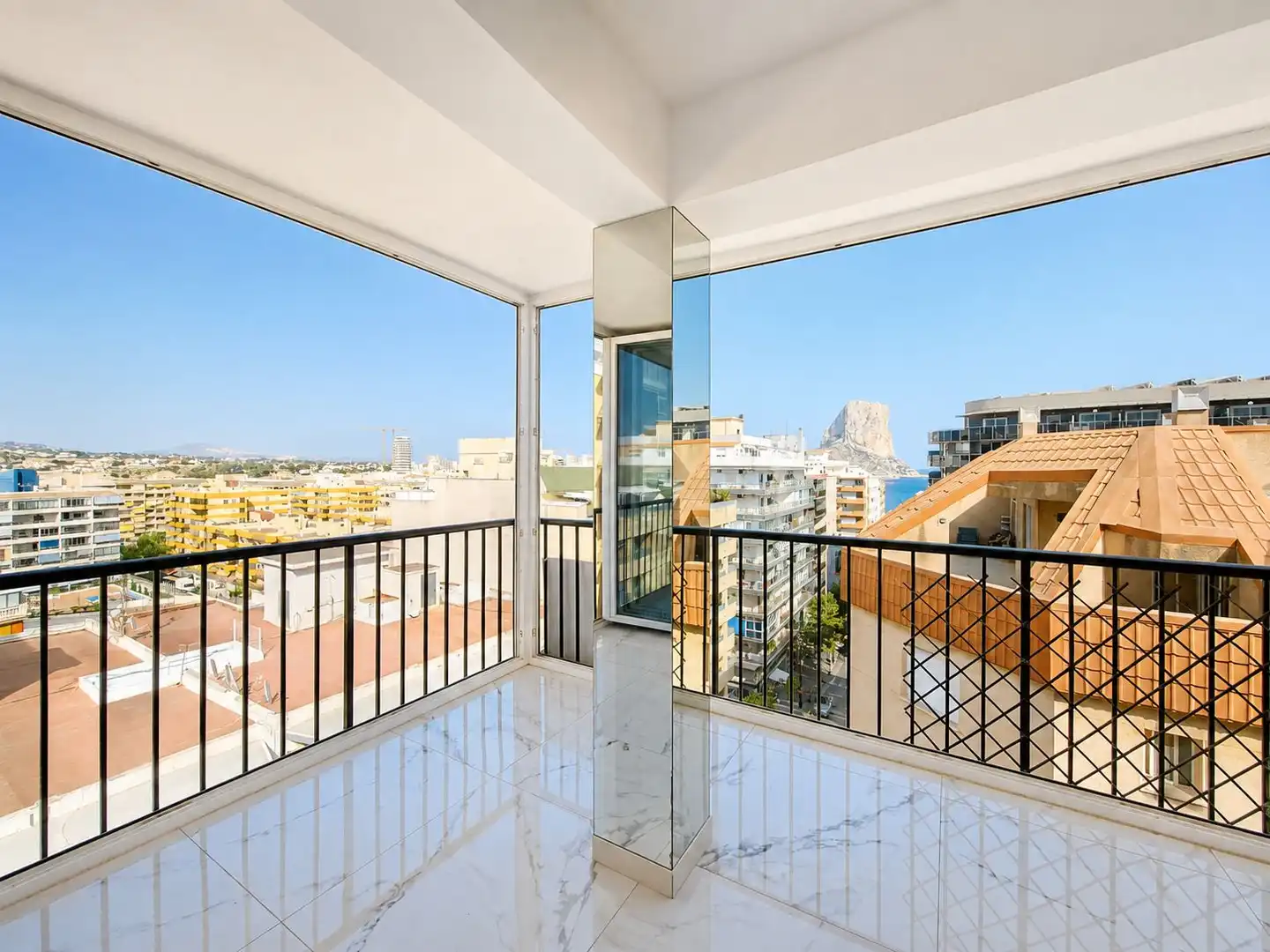 Terrassa de Apartament en venda en Calpe / Calp amb Terrassa i Moblat