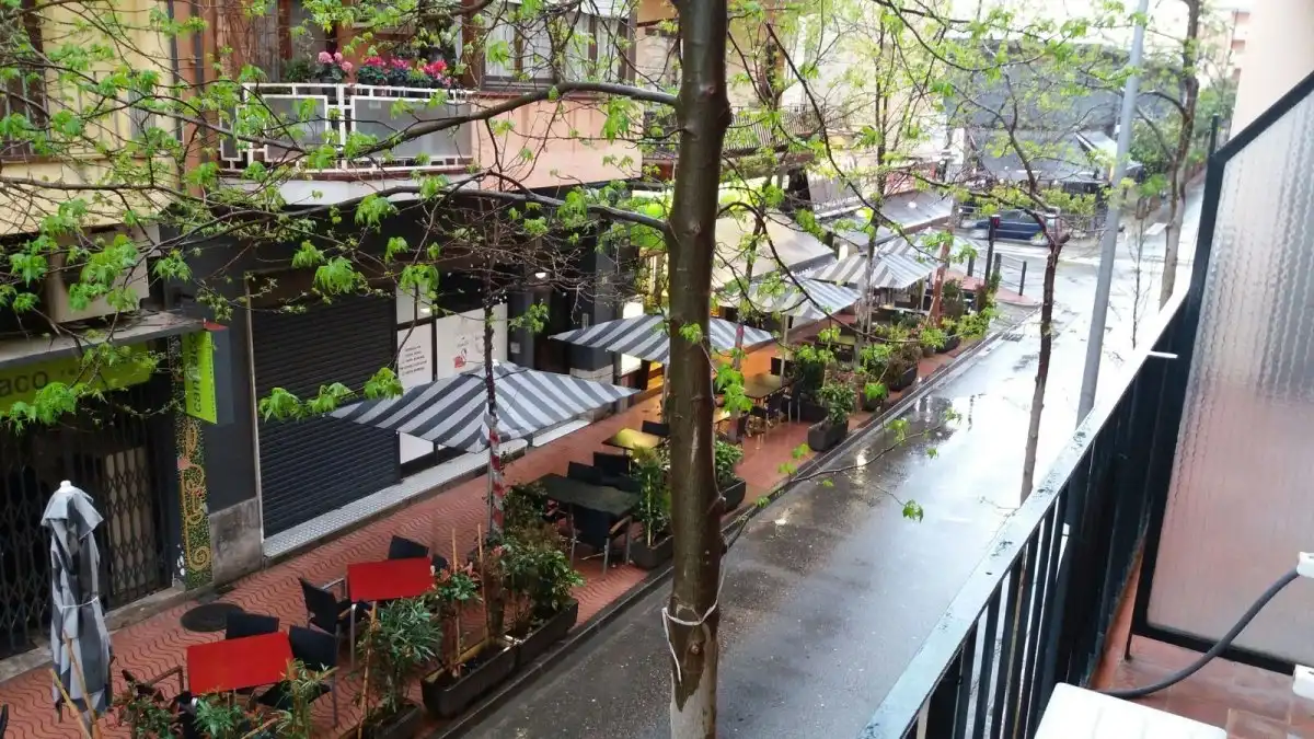 Terrasse von Büro zur Miete in Palamós mit Klimaanlage und Möbliert