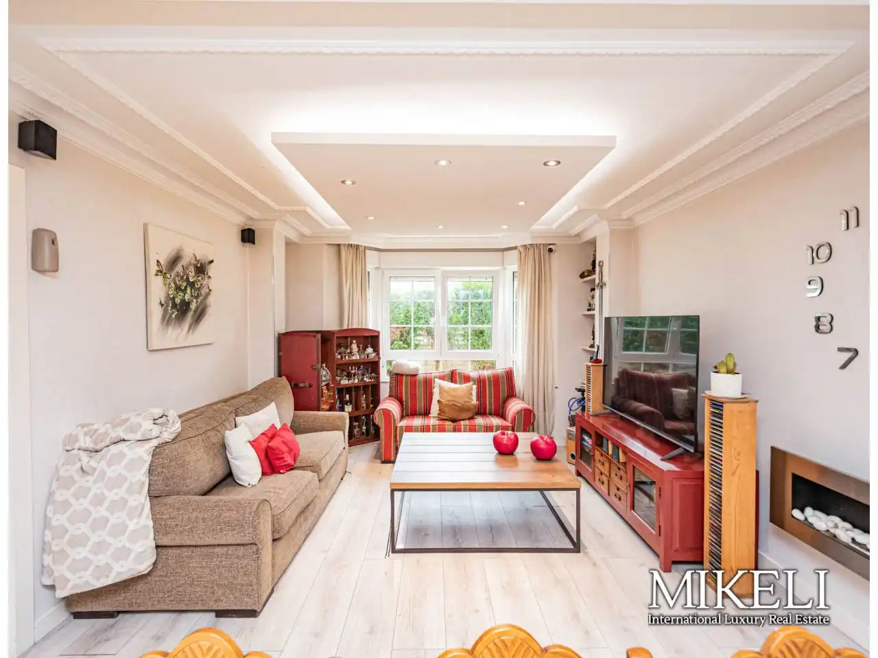 Sala de estar de Casa o chalet en venta en Piélagos con Calefacción, Jardín privado y Parquet