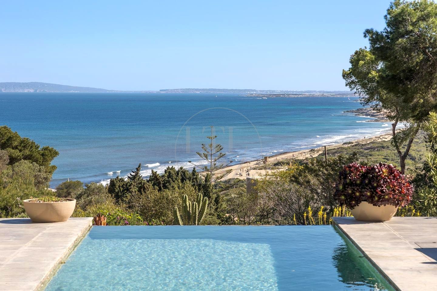 Swimming pool of Houses for rent in Sant Josep de sa Talaia  with Air Conditioner, Private garden and Swimming Pool