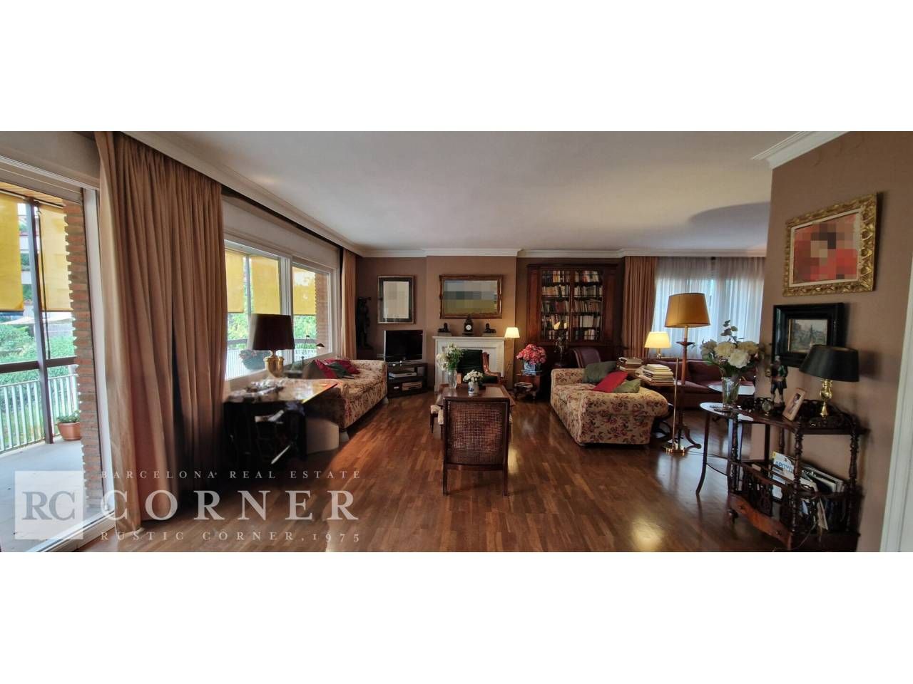 Vista exterior de Pis en venda en  Barcelona Capital amb Aire condicionat, Calefacció i Parquet