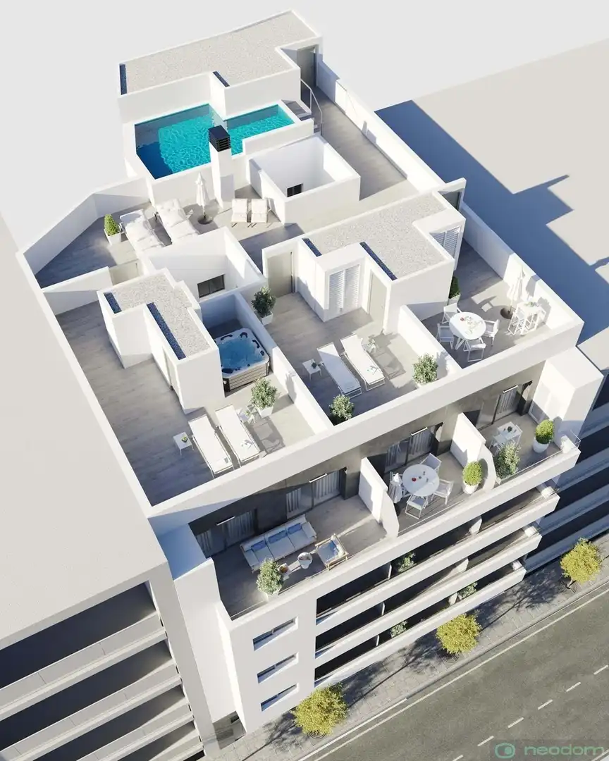 Penthouse mit Pool zum Verkauf in Centro, imagen 9