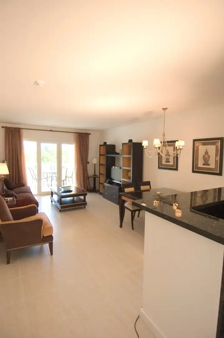 Sala de estar de Apartamento en venta en Benissa con Aire acondicionado, Calefacción y Jardín privado