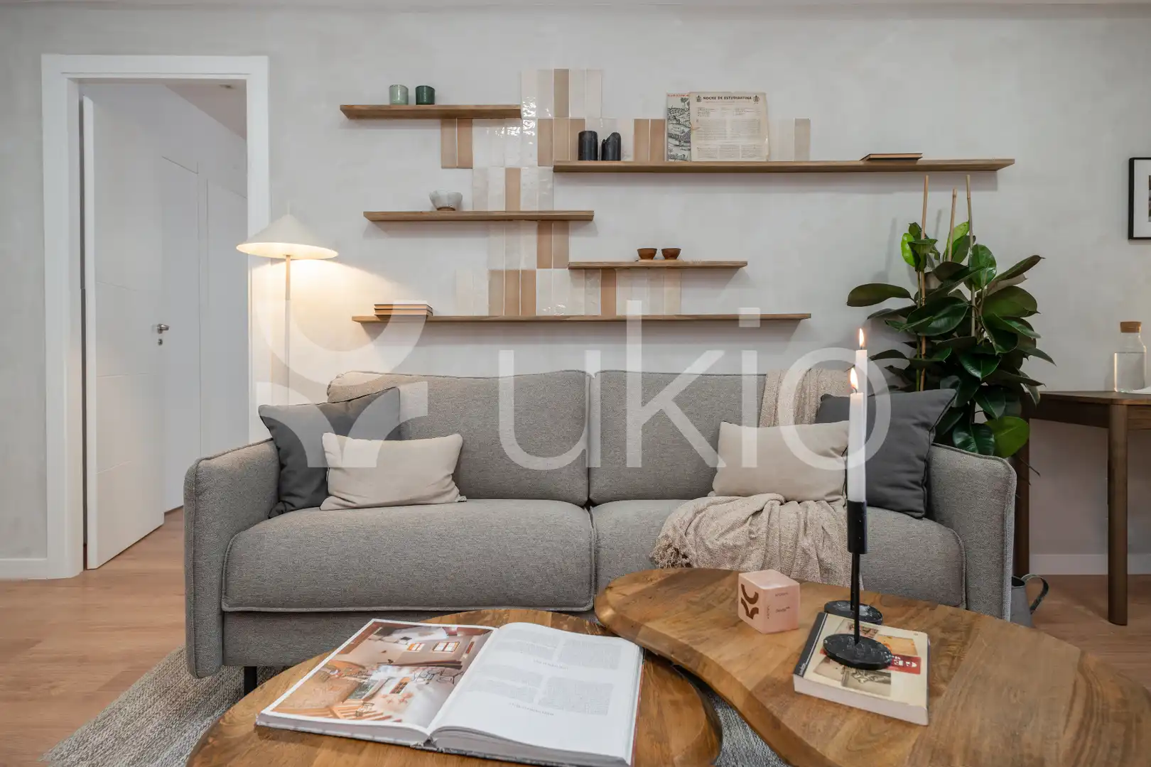 Living room of Apartments for rent in Madrid  with Air Conditioner, Heating and Terrace