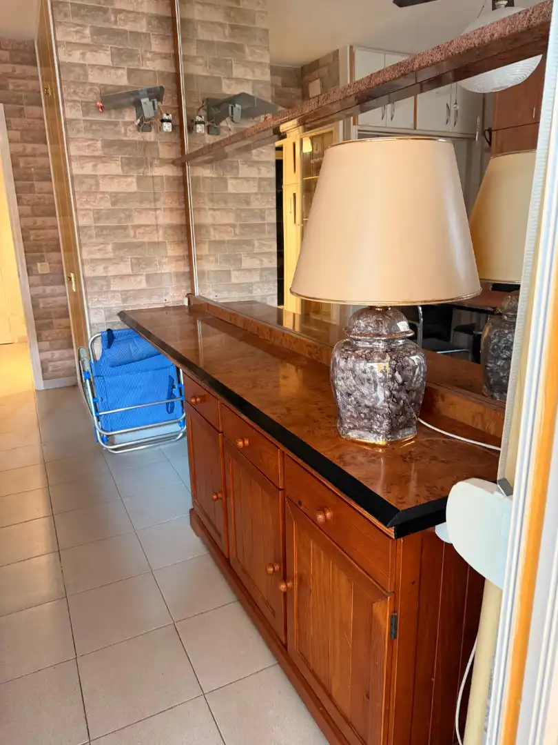 Comedor de Apartamento de alquiler en Lloret de Mar con Amueblado, Lavadora y Balcón