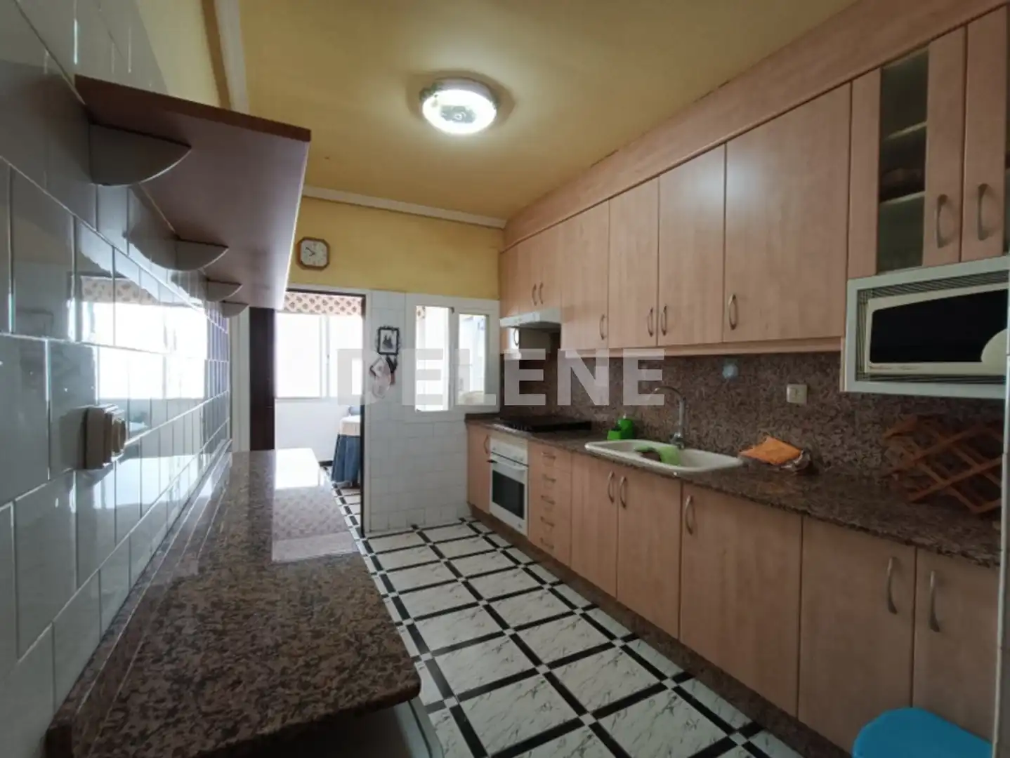 Kitchen of Flat for sale in Hellín  with Air Conditioner, Terrace and Furnished