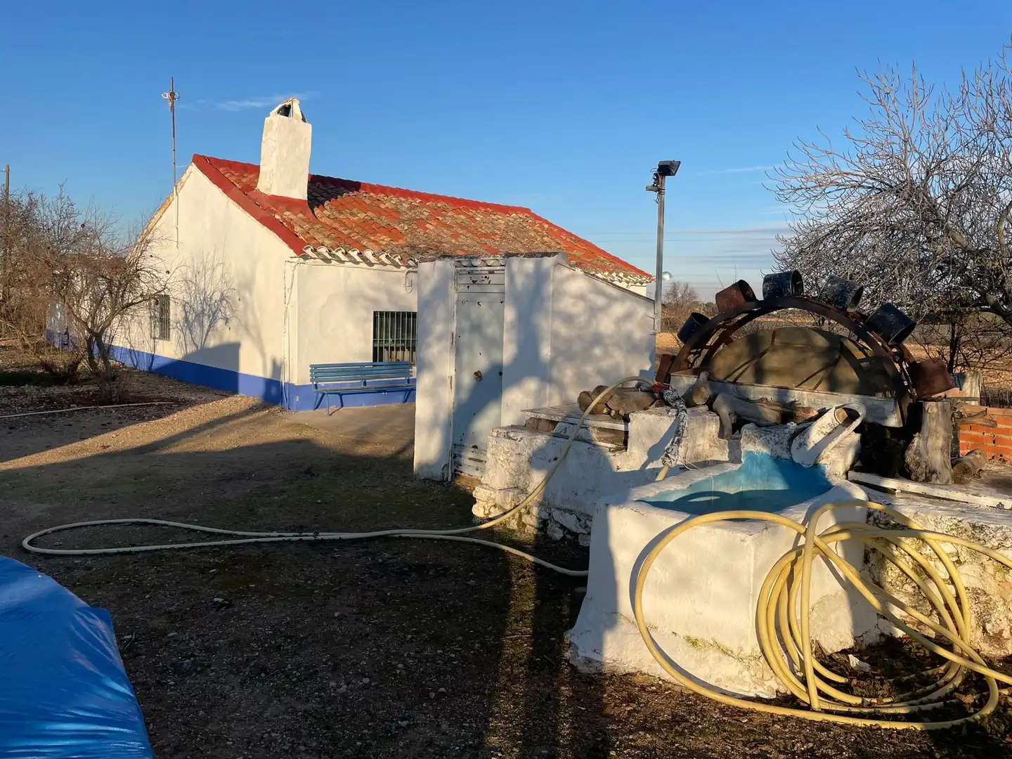 Vista exterior de Finca rústica en venta en Ciudad Real con Amueblado