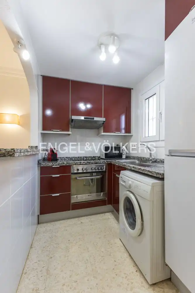 Cocina de Casa o chalet de alquiler en Oliva con Aire acondicionado, Calefacción y Jardín privado