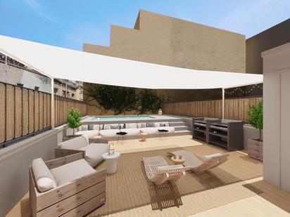 Terrace of Attic for sale in  Barcelona Capital  with Air Conditioner, Terrace and Swimming Pool