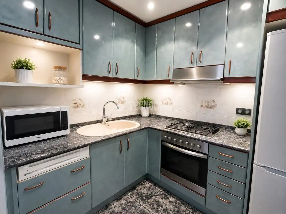 Cocina de Piso en venta en Esplugues de Llobregat con Calefacción