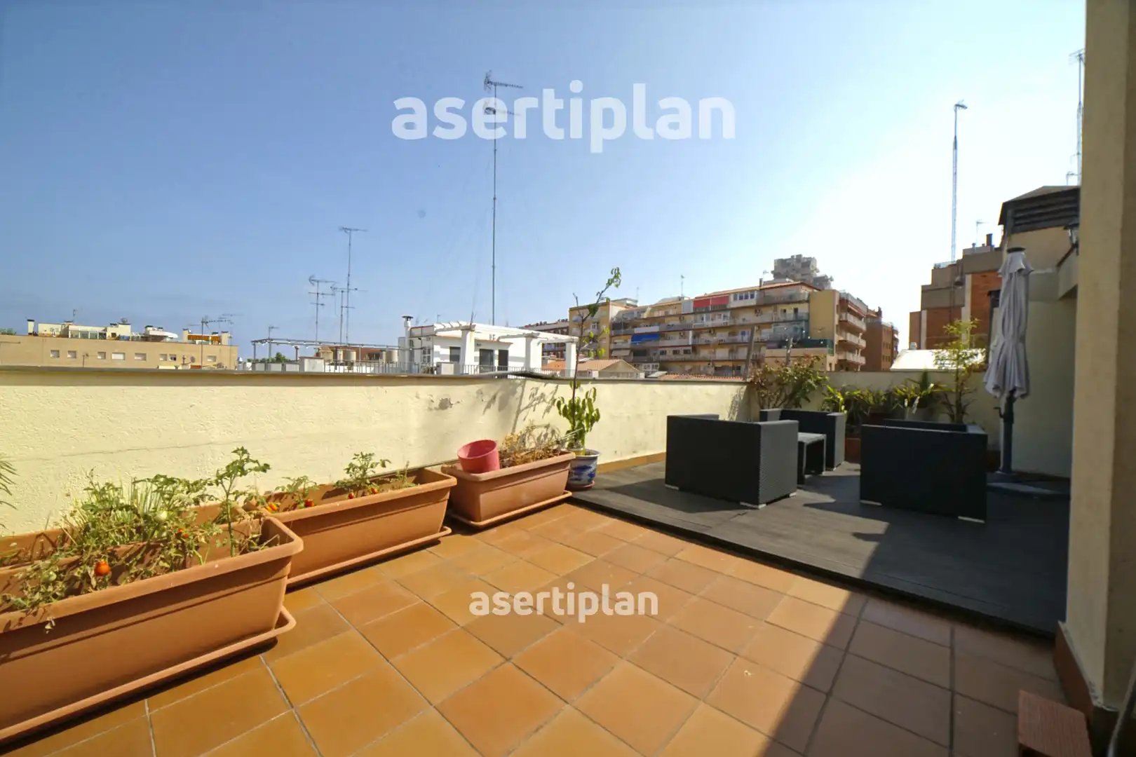 Terraza de Piso en venta en Mataró con Aire acondicionado, Calefacción y Parquet