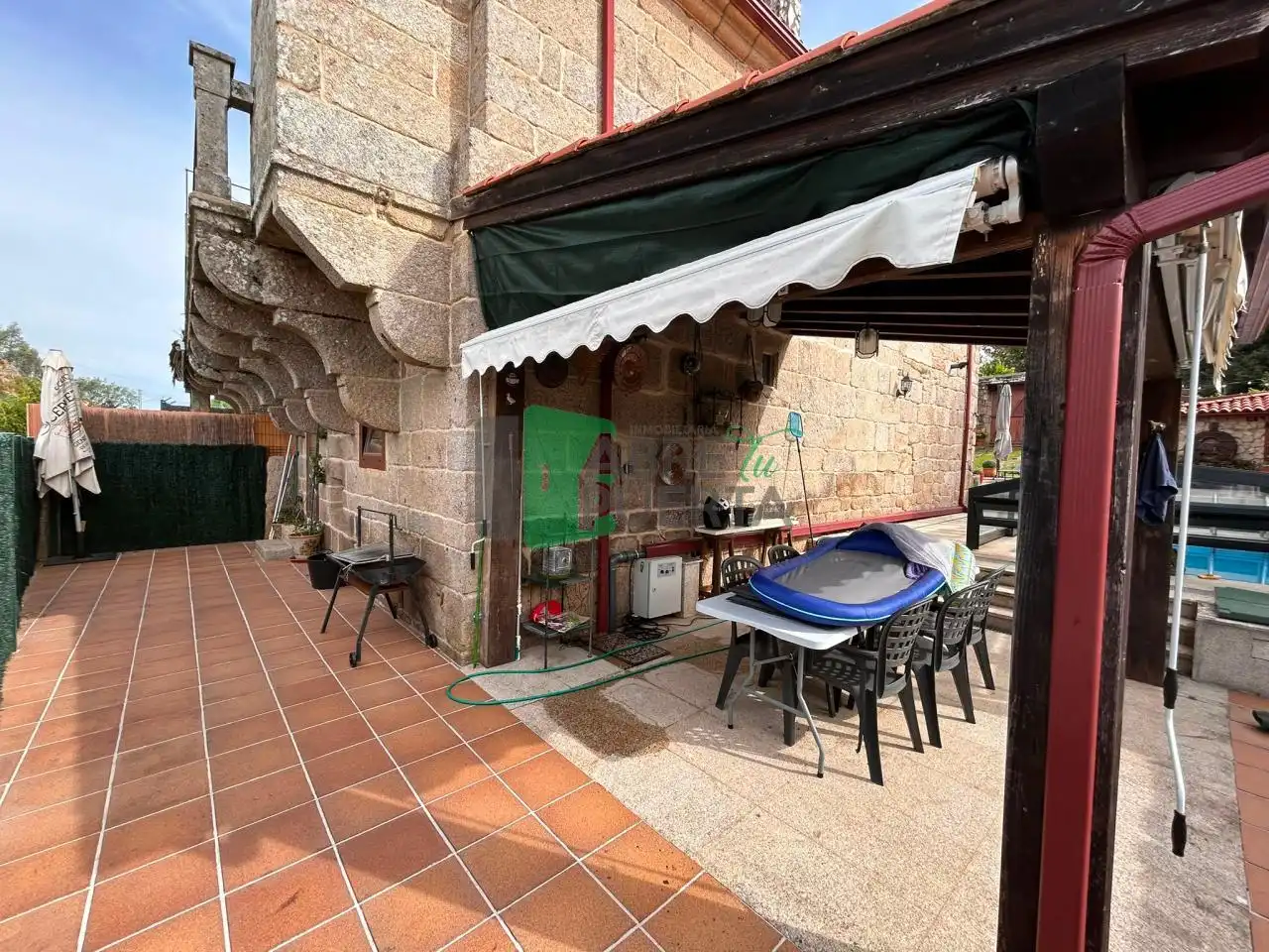 Terraza de Casa o chalet en venta en Amoeiro con Calefacción, Jardín privado y Terraza