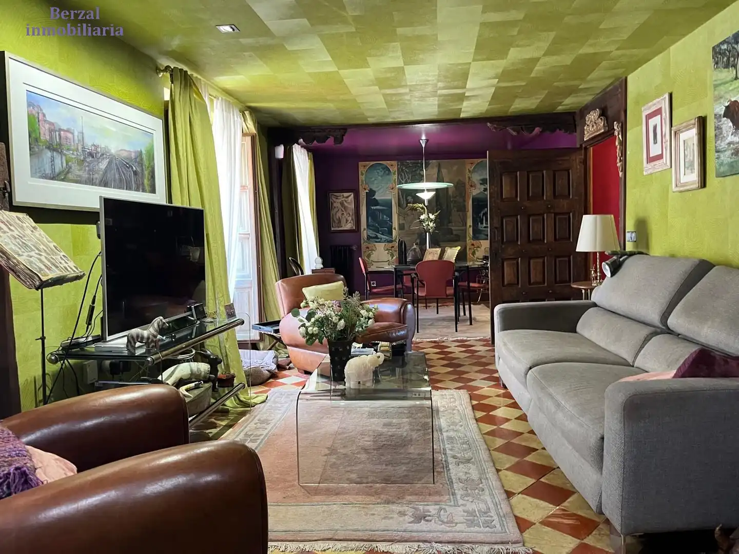 Sala de estar de Casa o chalet en venta en Clavijo con Calefacción, Jardín privado y Terraza