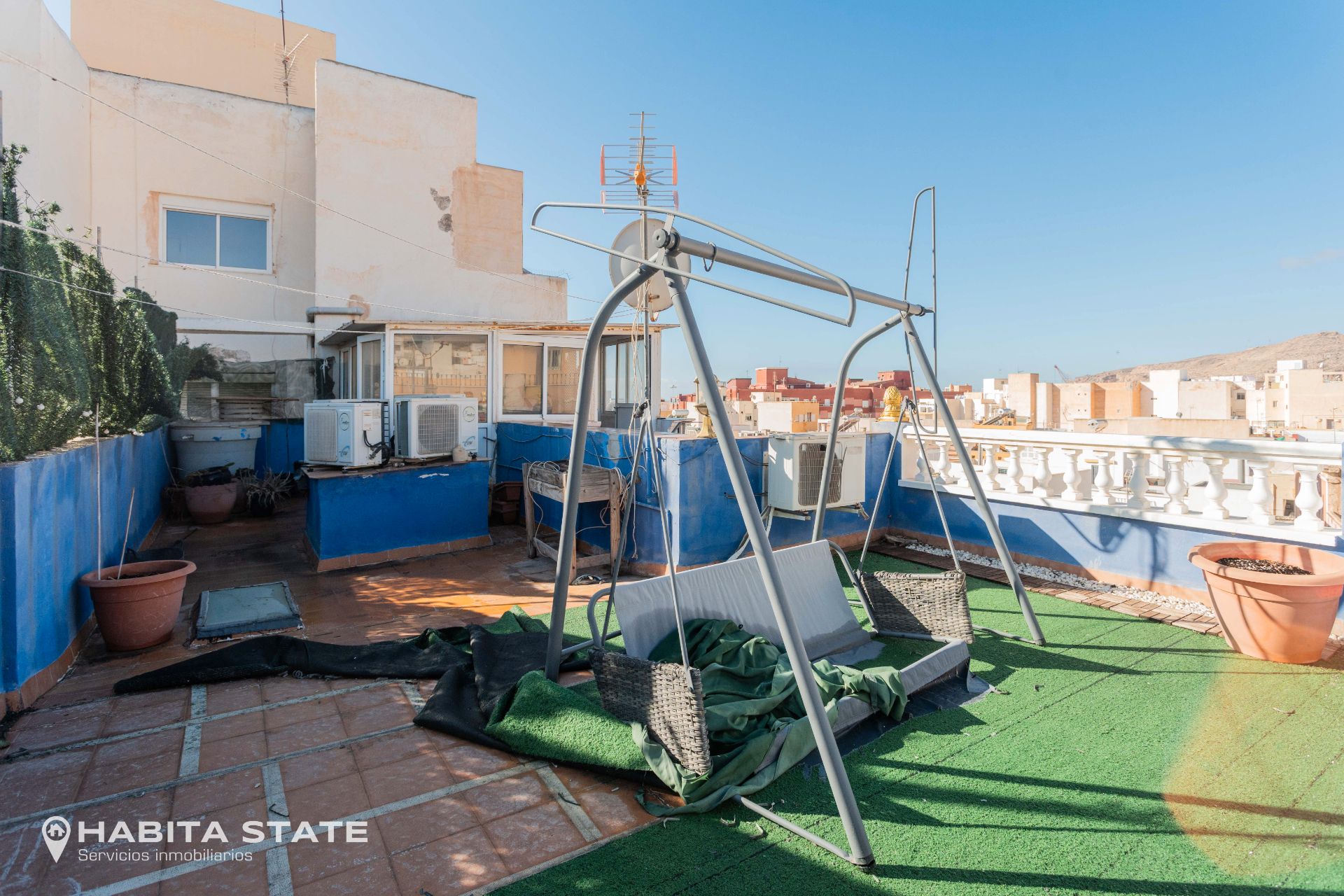 Terraza de Casa o chalet en venta en  Almería Capital con Aire acondicionado, Terraza y Trastero