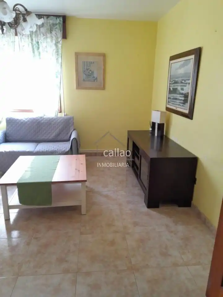 Living room of Houses for rent in Mugardos  with Heating, Private garden and Furnished