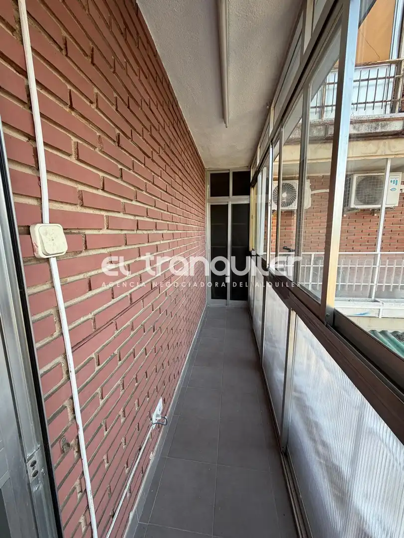 Balcony of Flat for rent in Móstoles  with Terrace, Furnished and Washing machine
