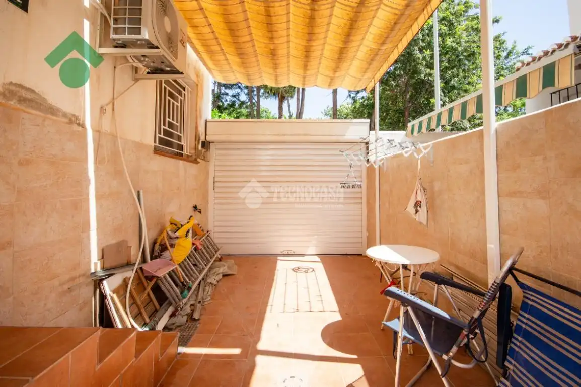 Terraza de Casa adosada en venta en Rincón de la Victoria con Aire acondicionado y Piscina comunitaria