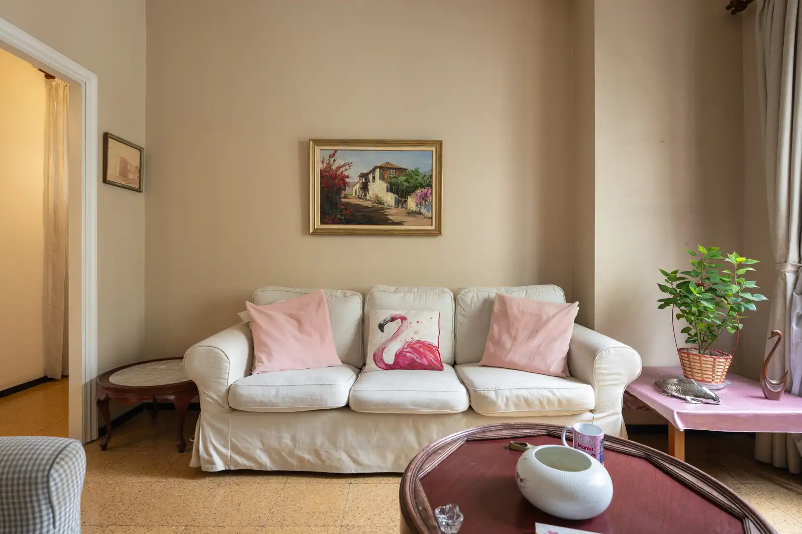Sala de estar de Piso en venta en Las Palmas de Gran Canaria con Terraza, Trastero y Balcón