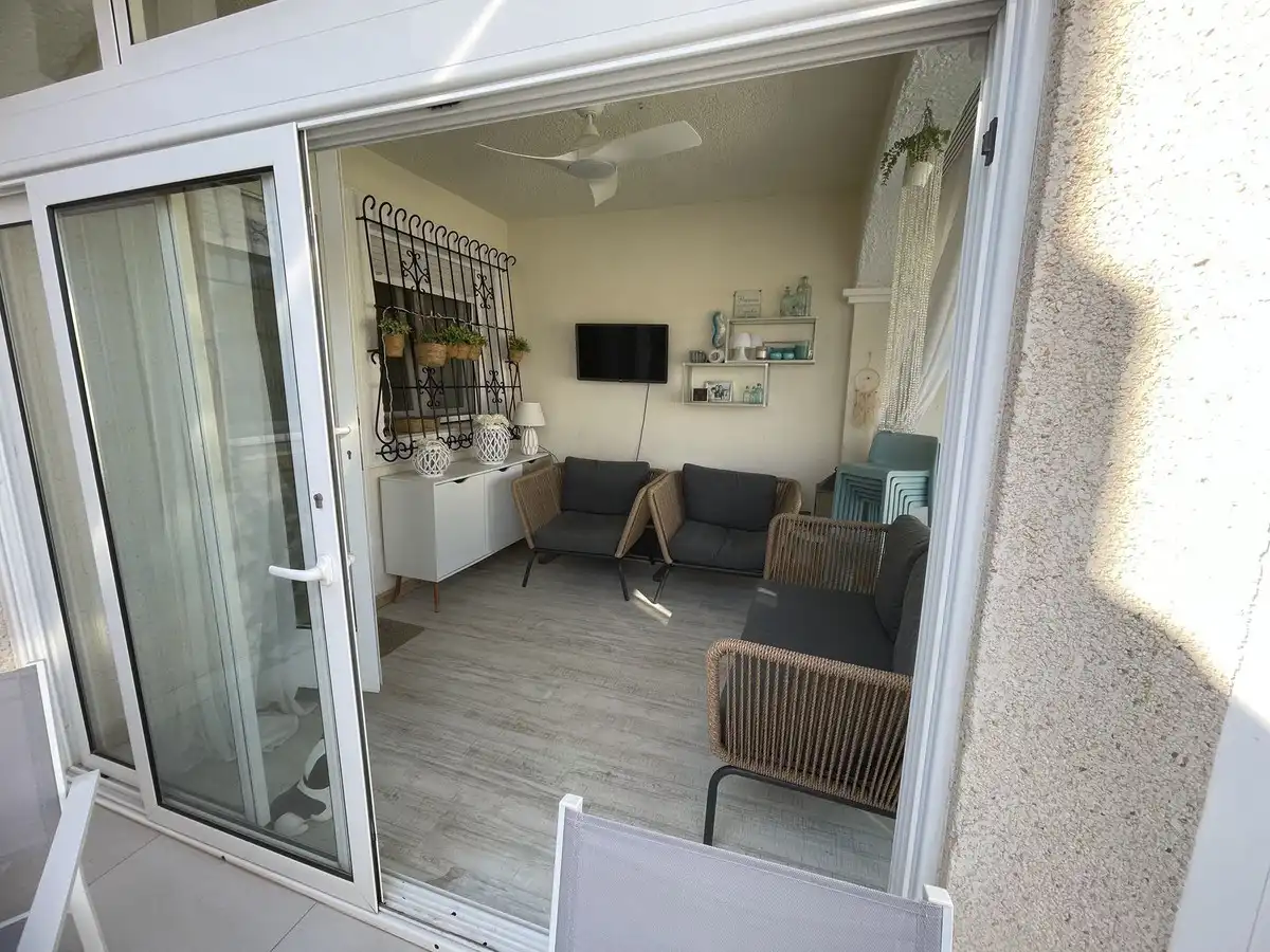 Terrassa de Casa o xalet en venda en Pilar de la Horadada amb Aire condicionat, Jardí privat i Terrassa
