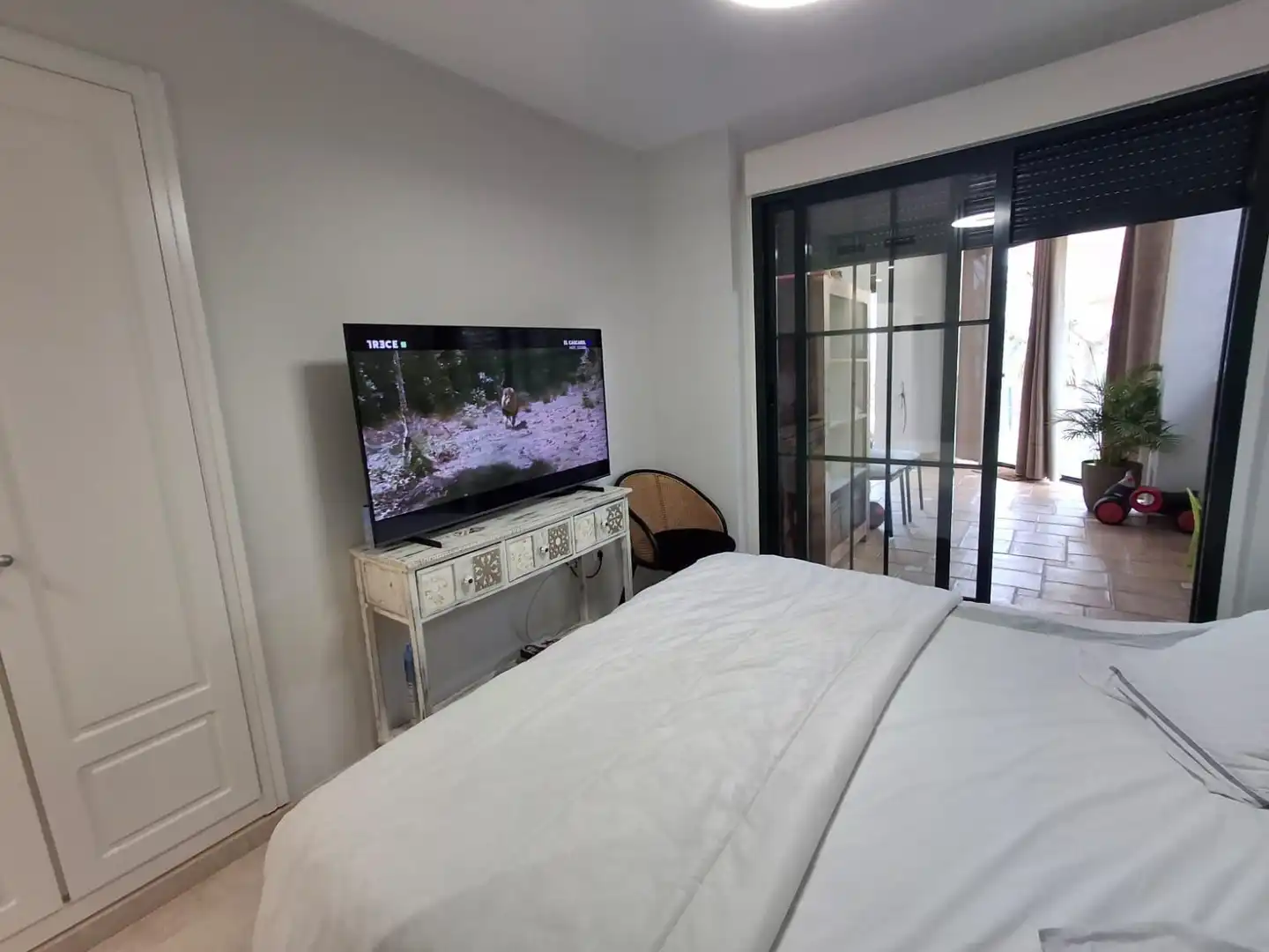 Schlafzimmer von Erdgeschoss zum Verkauf in Finestrat mit Klimaanlage, Privatgarten und Terrasse