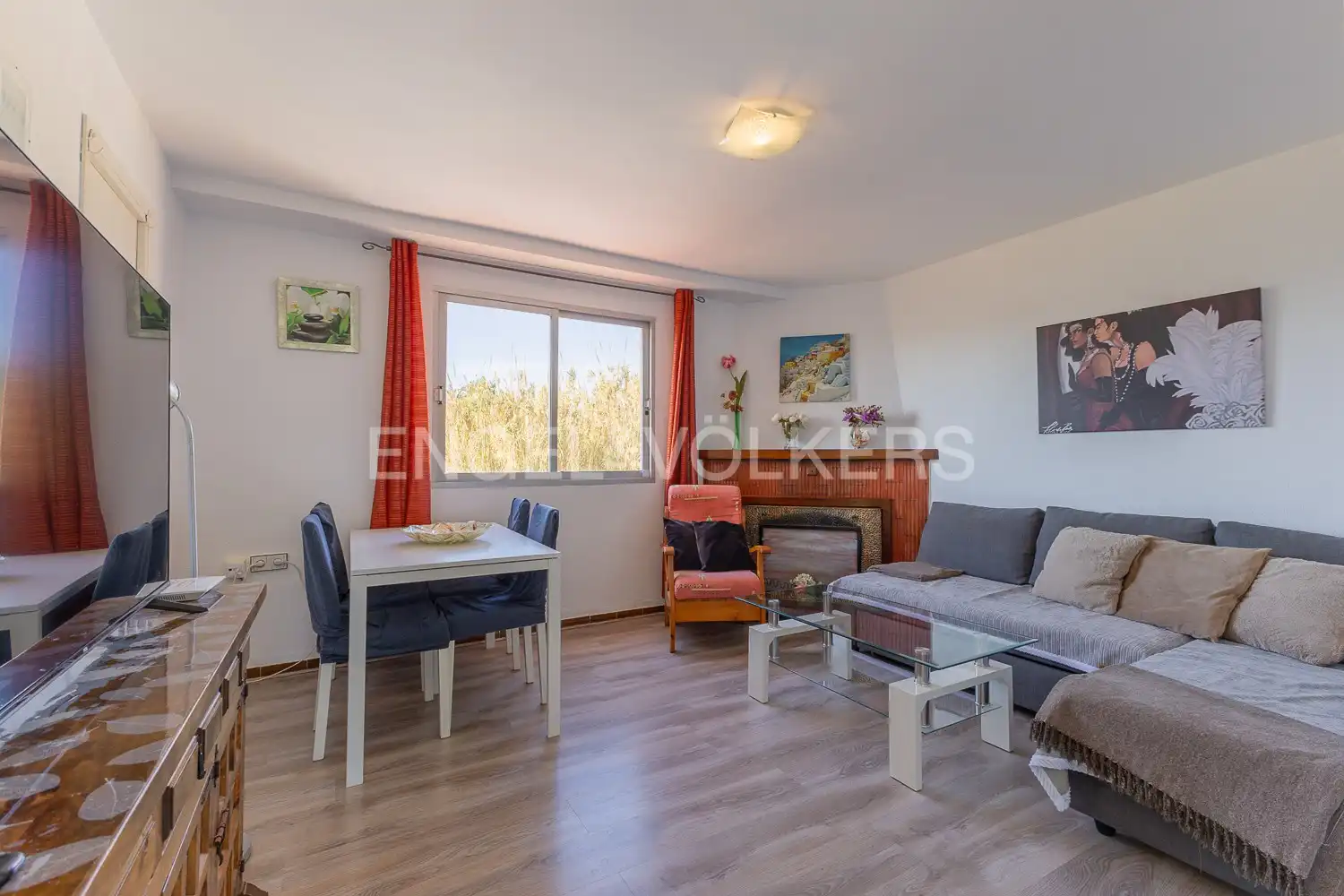 Living room of Houses for sale in Gandia  with Heating, Private garden and Balcony
