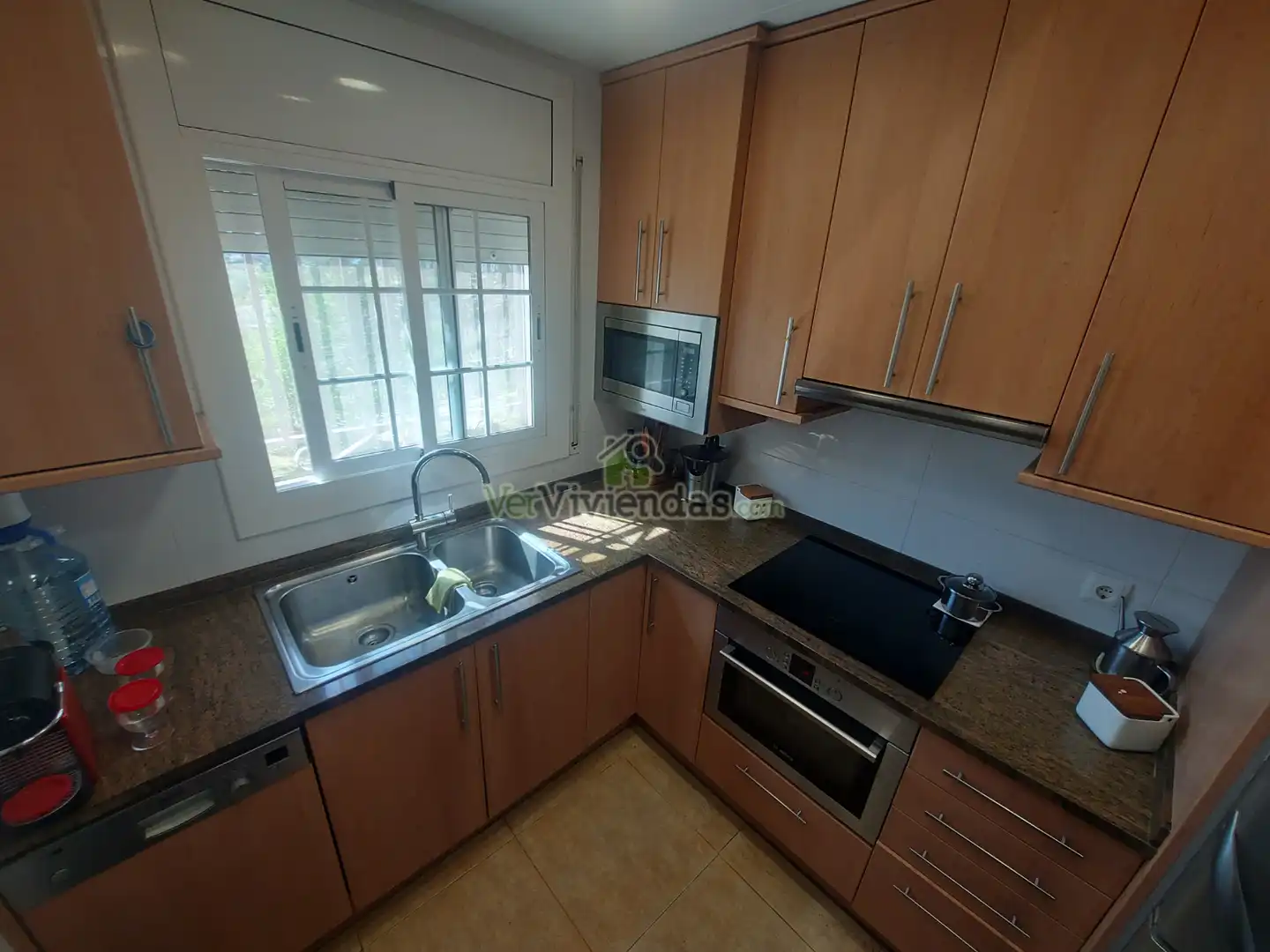 Cocina de Casa o chalet en venta en Sant Llorenç d'Hortons con Jardín privado, Terraza y Piscina