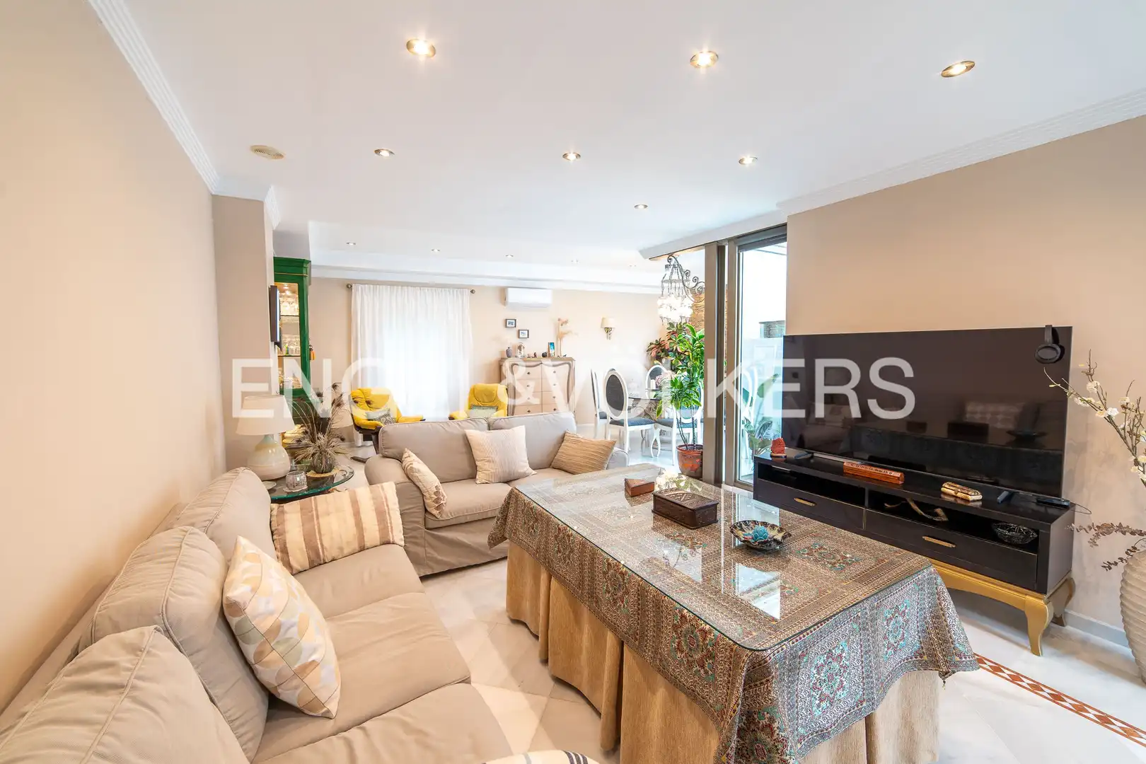 Living room of Country homes for sale in San Fernando  with Heating, Private garden and Swimming Pool