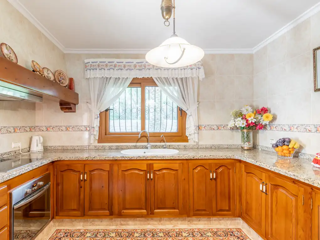 Cuina de Casa o xalet en venda en Jávea / Xàbia amb Aire condicionat, Jardí privat i Terrassa