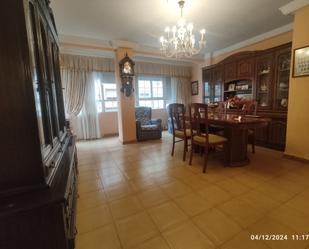 Dining room of Flat for sale in  Huelva Capital  with Air Conditioner, Terrace and Furnished