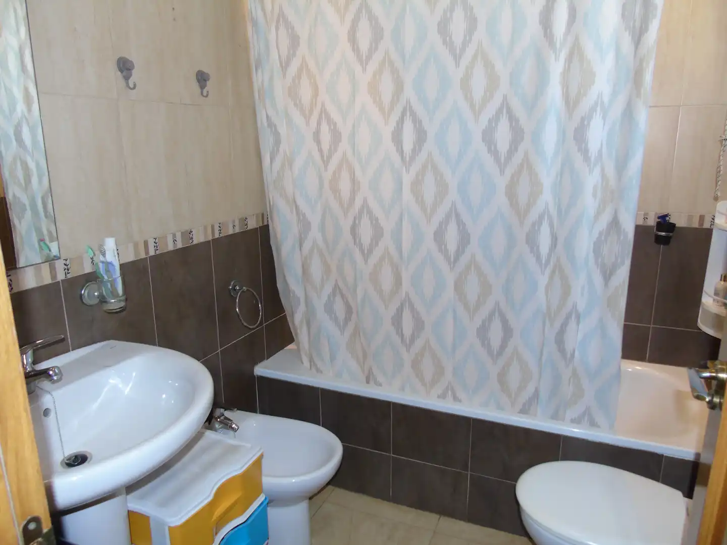 Badezimmer von Dachboden zum Verkauf in Lorquí mit Klimaanlage, Terrasse und Ofen