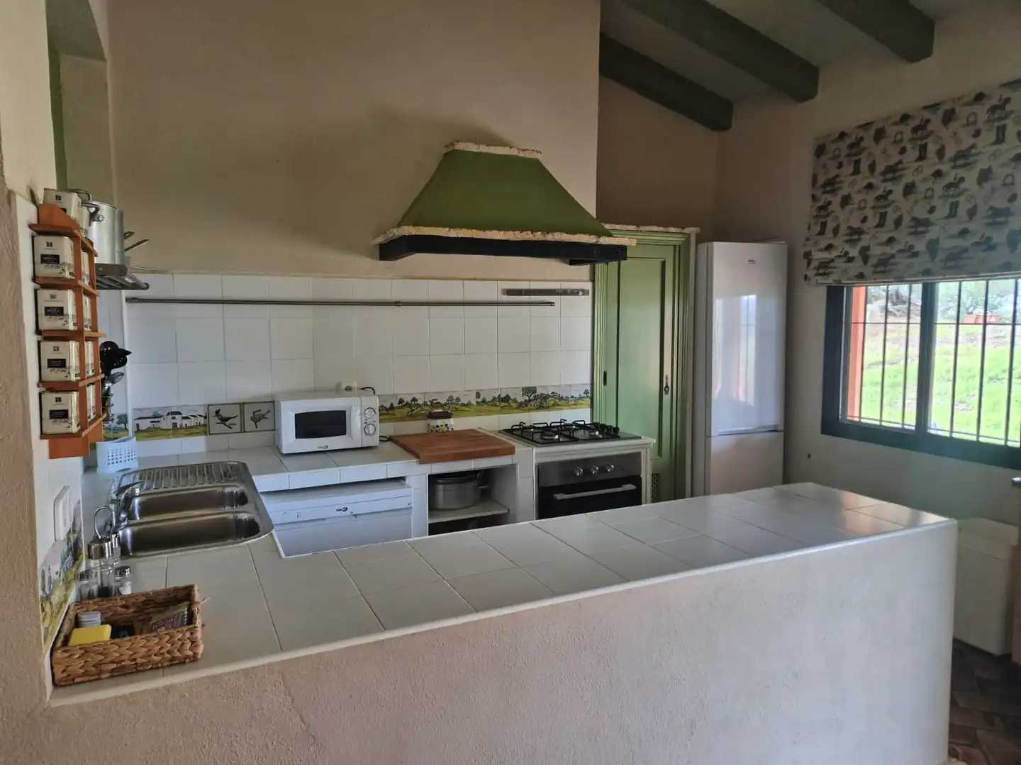 Cuina de Finca rústica en venda en Puerto Serrano amb Aire condicionat, Calefacció i Jardí privat