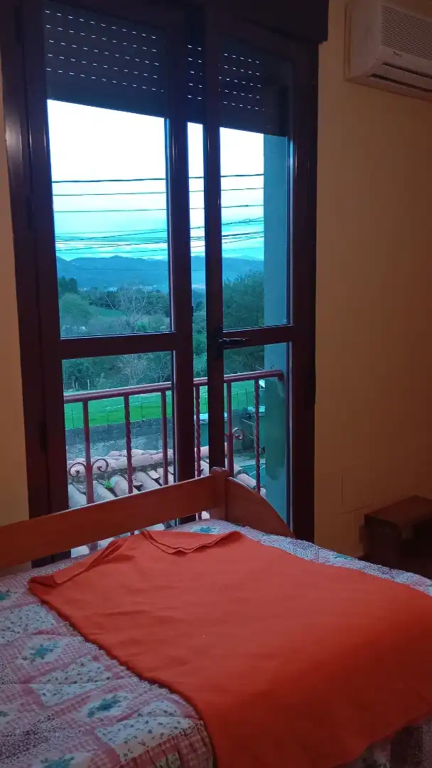 Balcony of Flat for sale in Siero  with Air Conditioner, Terrace and Balcony