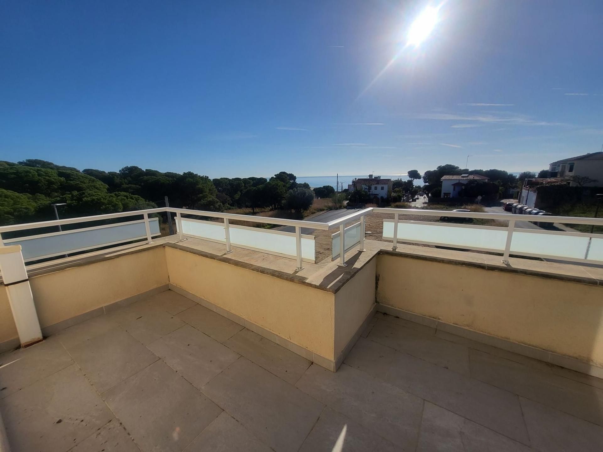 Terrace of Single-family semi-detached for sale in Torredembarra  with Air Conditioner, Heating and Private garden