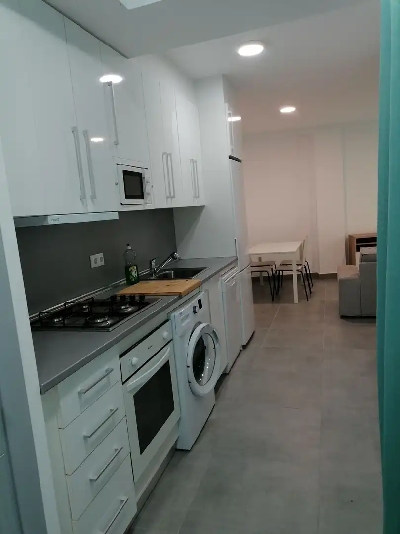 Kitchen of Apartments for rent in Algeciras  with Furnished