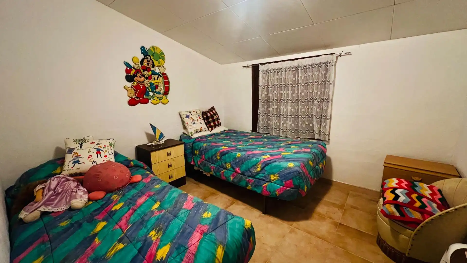 Bedroom of Country homes for sale in Vandellòs i l'Hospitalet de l'Infant  with Swimming Pool, Furnished and Alarm