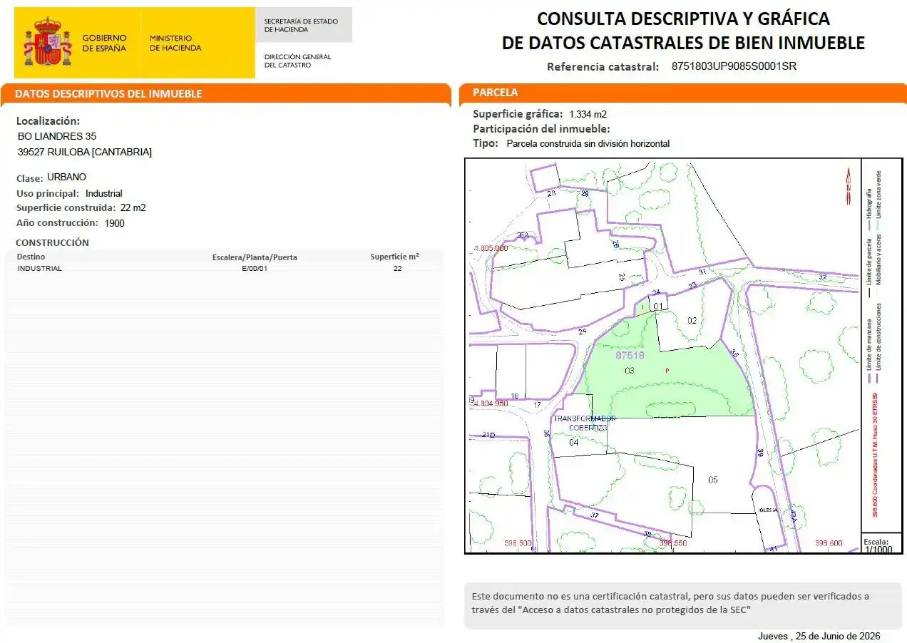 Exterior view of Residential for sale in Ruiloba