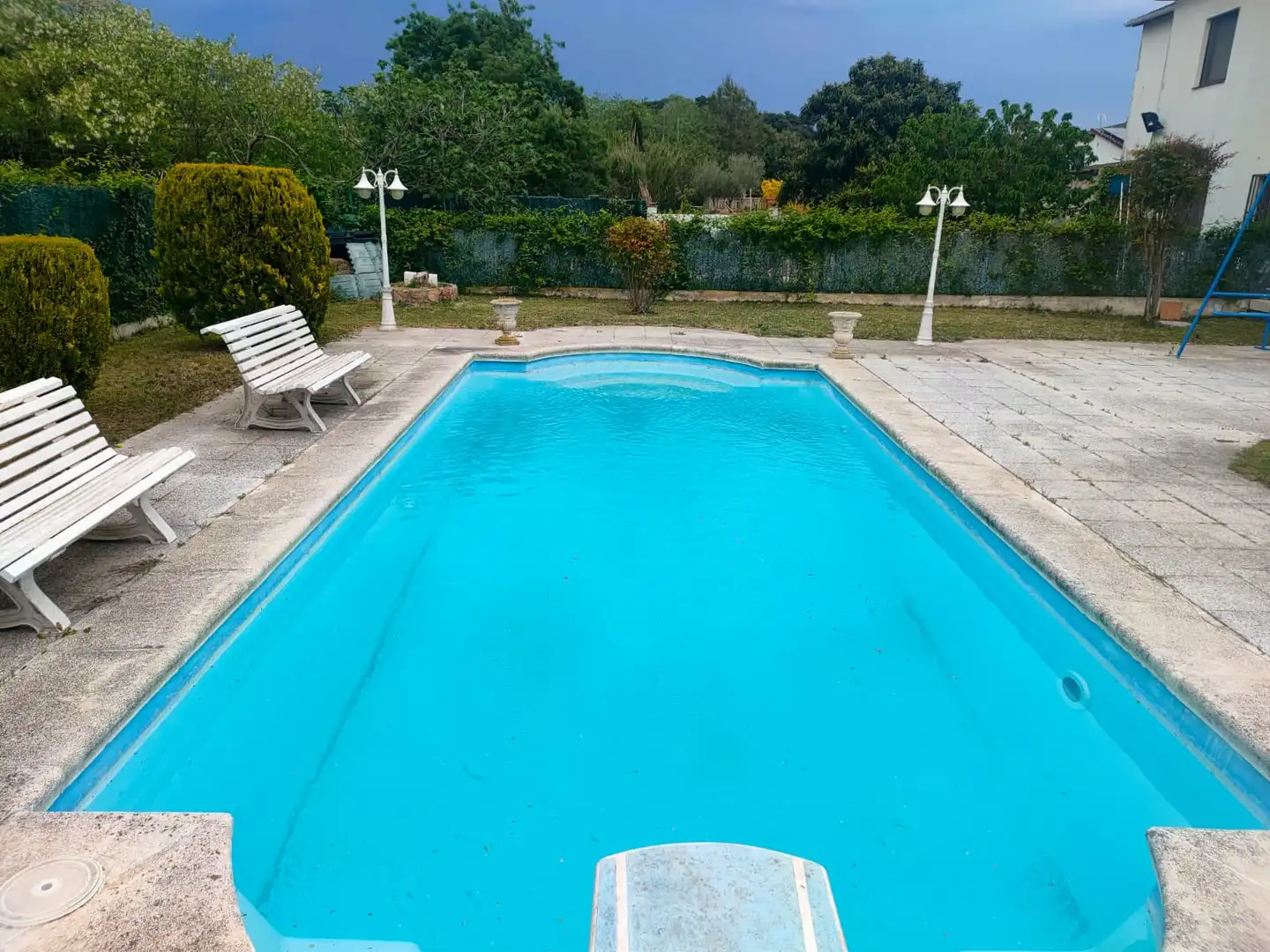 Piscina de Casa adosada en venta en Maçanet de la Selva con Aire acondicionado, Calefacción y Jardín privado