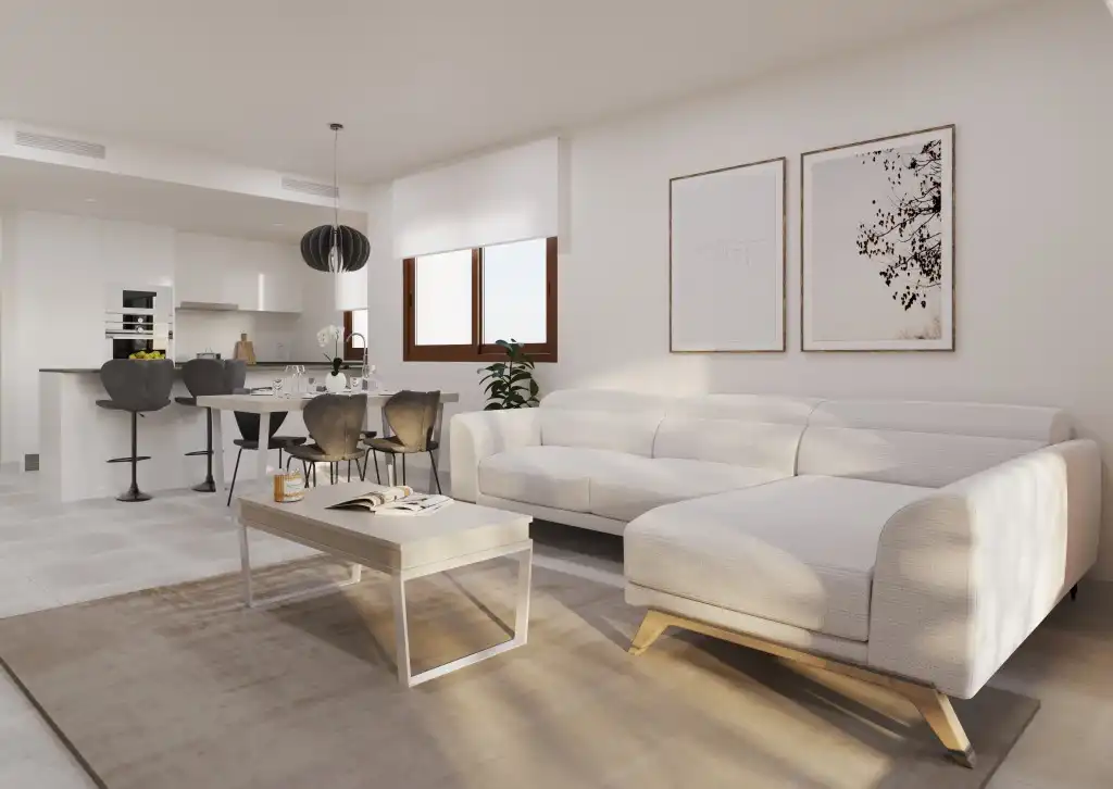 Sala d'estar de Apartament en venda en Capdepera amb Aire condicionat, Calefacció i Terrassa