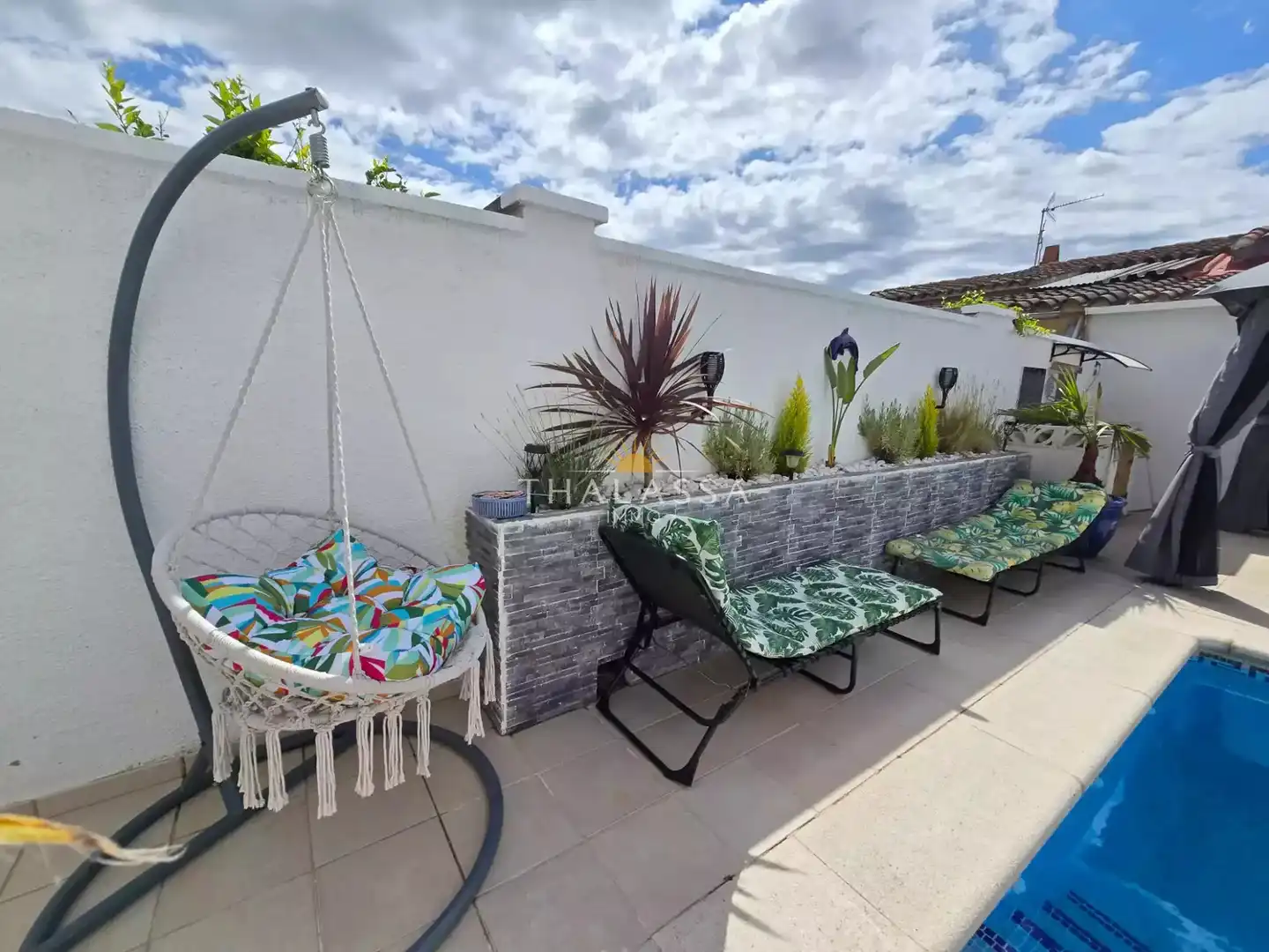 Terrace of Houses for sale in Empuriabrava  with Air Conditioner, Swimming Pool and Furnished