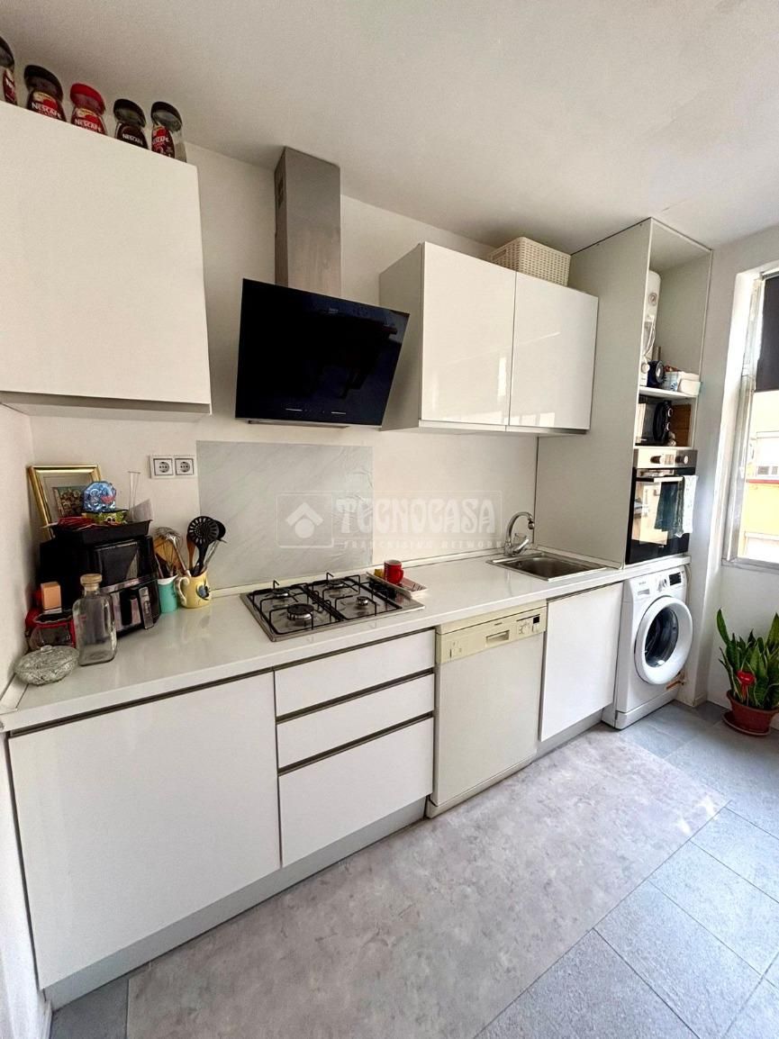 Kitchen of Flat for sale in  Valencia Capital  with Air Conditioner and Heating