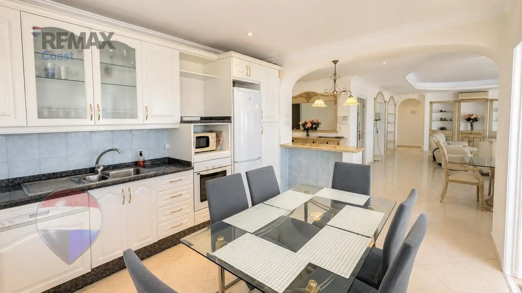 Cocina de Casa o chalet en venta en Mijas con Aire acondicionado, Jardín privado y Terraza