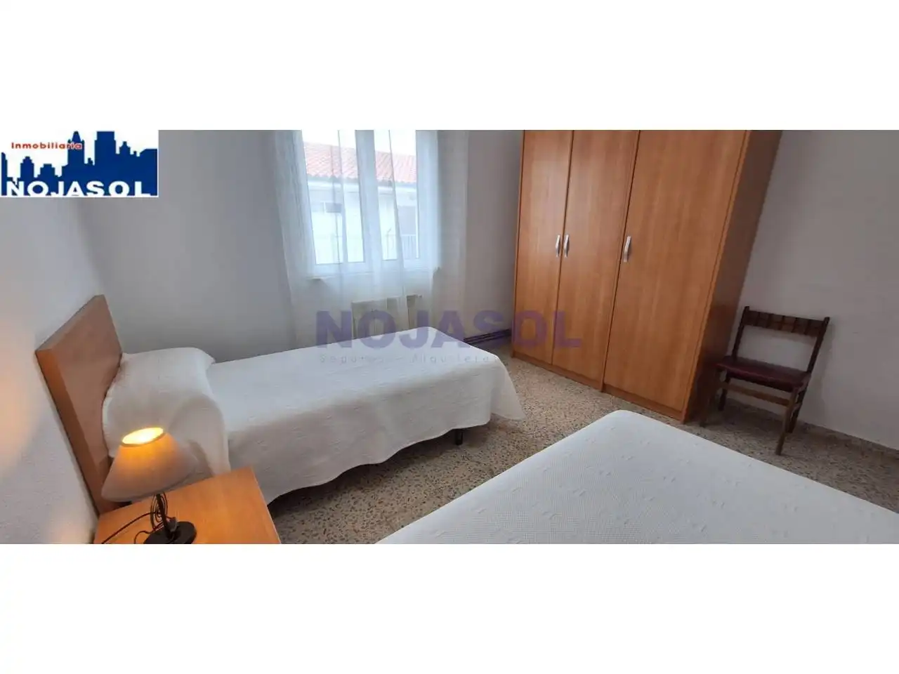 Schlafzimmer von Einfamilien-Reihenhaus zur Miete in Noja mit Heizung, Privatgarten und Terrasse