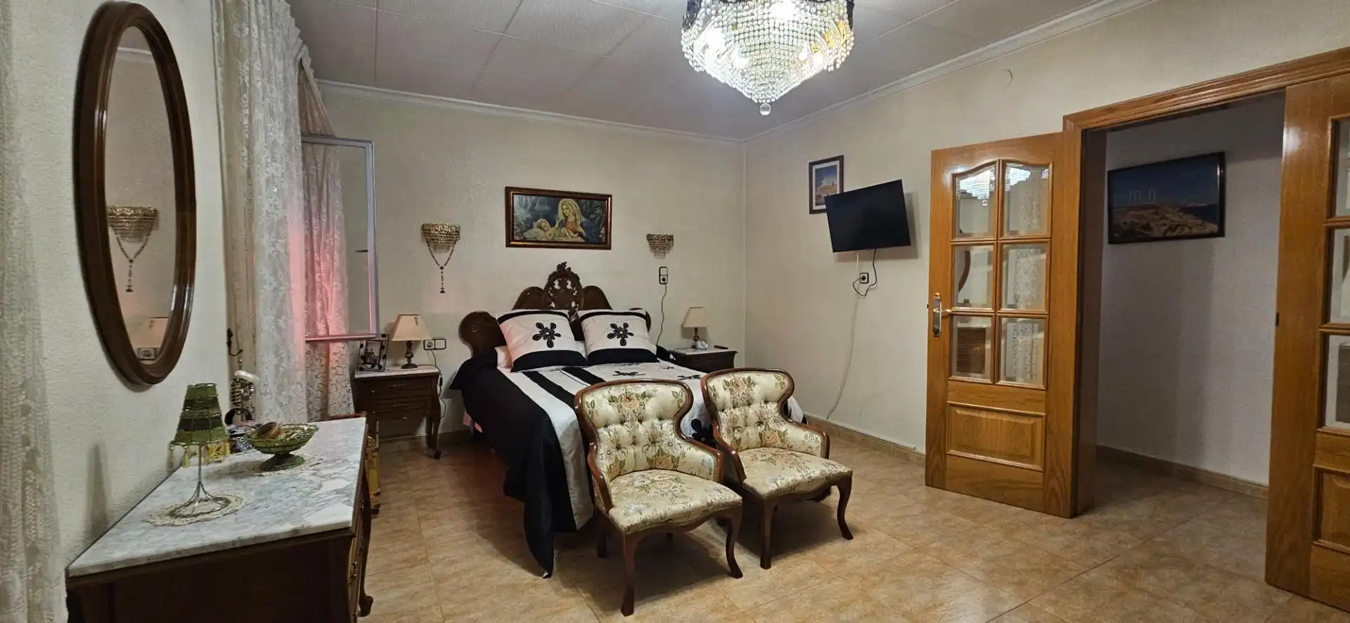 Bedroom of Houses for sale in Archena  with Storage room, Furnished and Balcony
