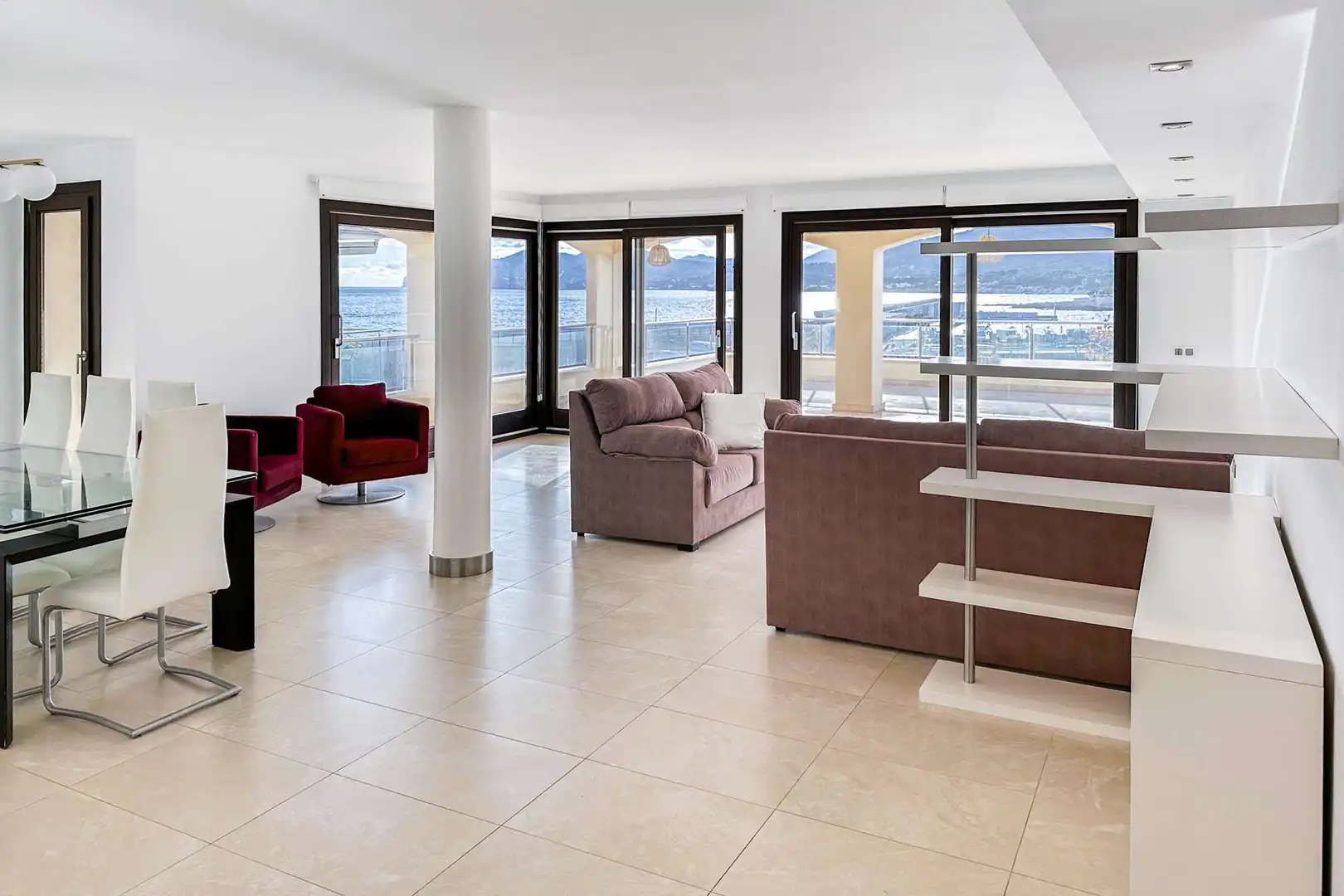 Wohnzimmer von Wohnung zur Miete in Capdepera mit Klimaanlage, Terrasse und Möbliert